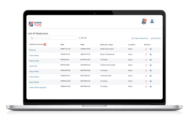 Express TDS (Anytime, Anywhere, Any Device)